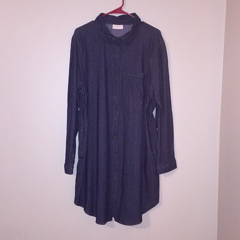 PLUS SIZE Jean dress